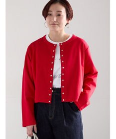 Te chichi カットソークルーネックカーディガン