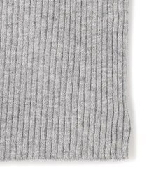 UNFILO マイビューティ リブボートネック ニット