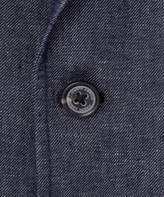 JOSEPH ABBOUD 【JAPANファブリック/セットアップ/清涼】LINEN DENIM ジャケット