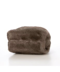 UNBILLION カシュカシュ cachecache / ミンク風エコファー2wayボックストート