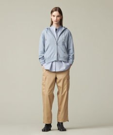 J.PRESS YORK STREET 【WOMEN】コットンタイプライター バンドカラーブラウス