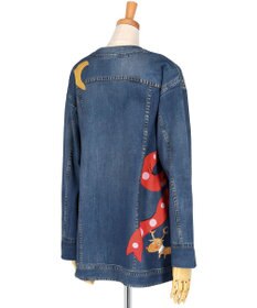 tsumori chisato SLEEP ツモリチサト カーディガン 長袖 綿100%(本体) 裏毛素材 tsumori chisato SLEEP UTW449 /ワコール