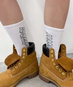 WEGO ロゴデザインソックス（R）