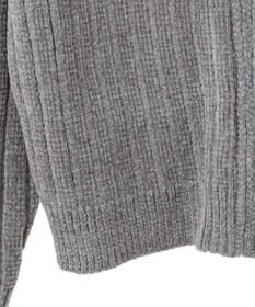 CRAFT STANDARD BOUTIQUE アニマル刺繍ニットZIPパーカー