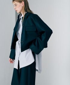 uncrave コットンクロスストライプ BIGシャツ