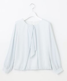 自由区 【XSサイズ～/洗える】ロイヤルシフォン デザインブラウス