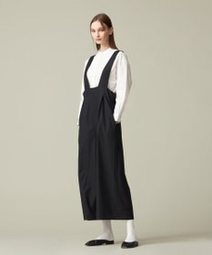 J.PRESS YORK STREET 【WOMEN】コットンタイプライター バンドカラーブラウス