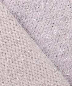 UNFILO L ラメシャギー  ニット