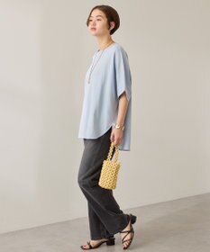 AMERICAN HOLIC 【接触冷感】スムースニュアンスロングプルオーバー