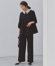 UNFILO L 【2WAY】BEAUTY MOVE レース襟ブラウス