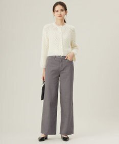 自由区 【カタログ掲載】テープヤーン カーディガン