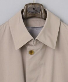 GOTAIRIKU ダウンライナー装着可【半裏仕様】コットンポリエステル ステンカラースプリングコート(25年春夏モデル)