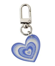 WEGO カラフルハートキーホルダー