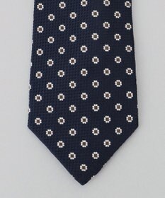 GOTAIRIKU 【日本製】西陣ネクタイ_ネイビー×ブラウン系