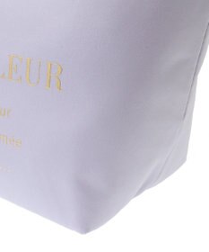 Maison de FLEUR ブランドロゴフリルハンドルトートSバッグ