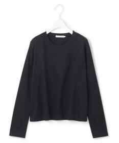 ICB 【洗える】シンプルジャージー クロップドTシャツ