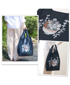 Mother garden しろたん ポケット付きエコバッグ 《マシマシ》 単品