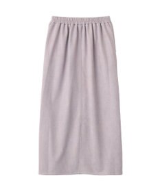 Green Parks なめらかタッチスウェード調Ｉラインスカート