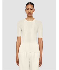 JOSEPH クリスピーレーヨン　ショートスリーブニット