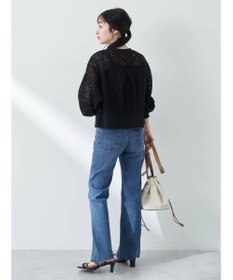 earth music&ecology ラッセルレースカーディガン