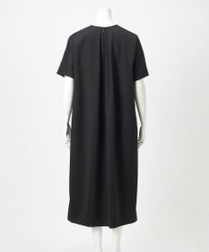 23区 【エステータ】ネオプレンサテン コクーンワンピース