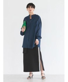 AMERICAN HOLIC イージーケア＋接触冷感　Ｗポケットシャツチュニック