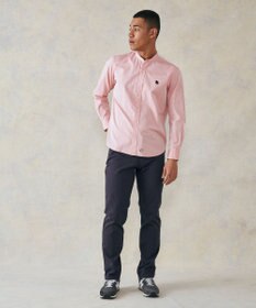 J.PRESS MEN 【WEB限定】ピンオックスバンドカラーバックブル シャツ