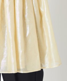 NAVE 【Nave・シアー素材】ラメボイル ブラウス
