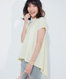 UNFILO 【新色追加！/接触冷感】マイビューティ バックフレアTシャツ