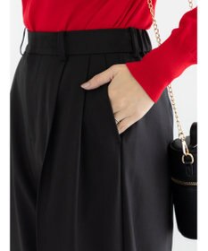 Te chichi TRツイル2タックワイドパンツ《2025winter catalog item》