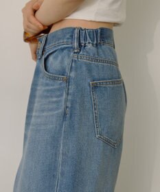 AMERICAN HOLIC 【接触冷感】ワイドデニム