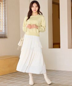 Feroux 【先行予約】美シルエットニット プルオーバー