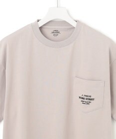 J.PRESS YORK STREET 【UNISEX】ワンポイント刺繍 ポケットTシャツ