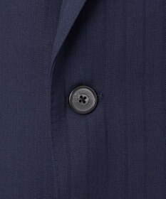 GOTAIRIKU シワになりにくい【御幸毛織/みゆきけおり】DRY SPINNER(ドライスピナー)スーツ（ネイビーストライプ）