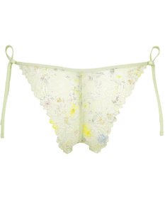 WACOAL Ｔバック ショーツ 【リボンブラ 脇すっきり】 BRB433とペア はきこみ丈あさめ バックのかぶりが広め ソング レディース PRA433 /ワコール