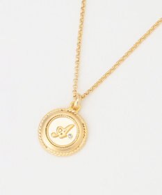 J.PRESS LADIES 【リバーシブル】イニシャルコイン ネックレス
