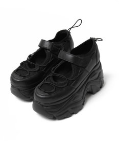 WEGO コードデザイン厚底ボリュームシューズ