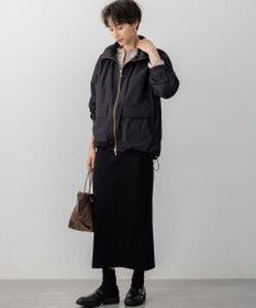 ✴︎    専用品です　✴︎両引きアイデア露切り 撥水加工】ソフトメモリータフタ スタンドネック ブルゾン / 23