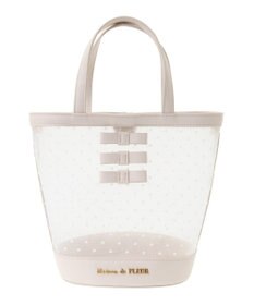 Maison de FLEUR メッシュチュールバッグ