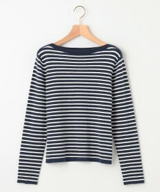 組曲 シルク混ニットロングＴシャツ