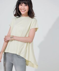 UNFILO 【新色追加！/接触冷感】マイビューティ バックフレアTシャツ