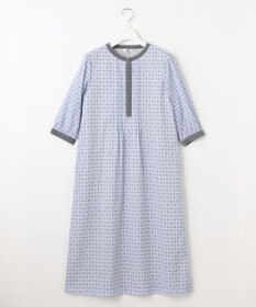 J.PRESS LADIES S 【洗える】ジオメトリックプリント ワンピース