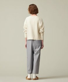 J.PRESS YORK STREET 【WOMEN】コットンケーブル カーディガン