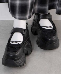 WEGO コードデザイン厚底ボリュームシューズ