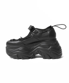 WEGO コードデザイン厚底ボリュームシューズ