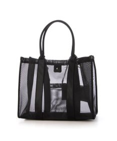 UNBILLION カシュカシュ cachecache / チュールメッシュスクエアビッグトート