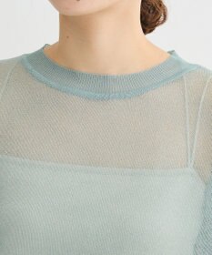 Green Parks ・ＥＬＥＮＣＡＲＥ　ＤＵＥ　ラメシアーニットプルオーバ