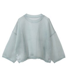 Green Parks ・ＥＬＥＮＣＡＲＥ　ＤＵＥ　ラメシアーニットプルオーバ