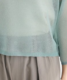 Green Parks ・ＥＬＥＮＣＡＲＥ　ＤＵＥ　ラメシアーニットプルオーバ