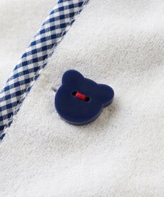 MIKI HOUSE HOT BISCUITS 【70-90cm】 パイル素材おでかけポンチョ